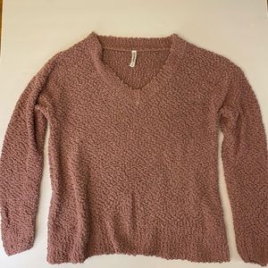 Zenana Premium Rose Pink XL Sweater